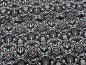 Preview: Scherenschnitt Jersey  schwarz